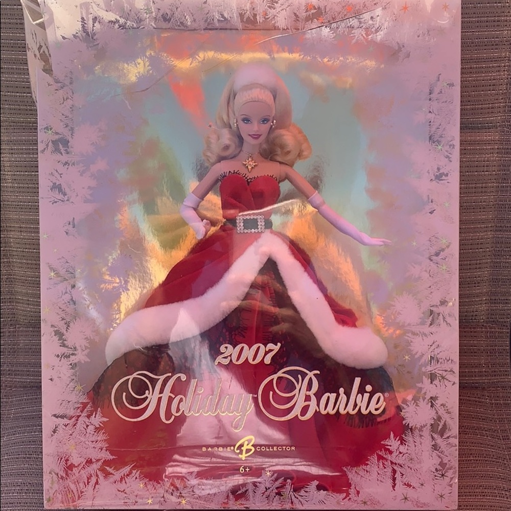 2007 Holiday Barbie in box